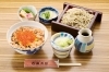 いくら丼とお蕎麦のセット「いくら丼提供終了のお知らせ（2月末まで）」