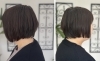 丁寧なカットで叶う上品な仕上がり「弱点をきっかけにオシャレに。長さを変えたアシンメトリーボブ」