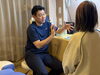 問診風景「あなたの声を聞くことが、施術の始まりです　　整体室BODYCAREろはす　江南市　扶桑町　大口町　犬山市　岩倉市」