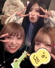 みずきちゃん❤️はるちゃん🩷めいちゃん🩵「寒波再来…！？」
