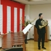 ホルンと木琴のデュオ演奏を行いました