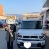 ハスラー納車おめでとうございます💕　素敵なカーライフをお楽しみください✨　遊べる軽ハスラー　スズキ自販愛媛　アリーナ川之江