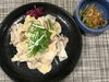 「本日のAランチは　豚肉のしゃぶしゃぶ風ゴマだれ」