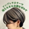 アンブレラカラーで叶える◎脱白髪染めショートのご紹介