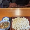 越谷・そば処久伊豆の鴨汁つけうどんをご紹介