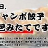 2月最終日！ジャンボ餃子あります！