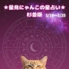 🌟 杉並区版☆12星座占い 🌟 まいぷれ☆星見にゃんこ🌟2/23〜3/1