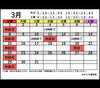 3月スケジュール「3月スケジュール」