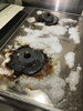 コンロを綺麗に「キッチン周りの掃除サポート」