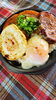 「今週はバージョンアップしたチャーシューエッグ丼が登場！」