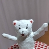 粘土で作るテディベア