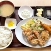 鶏唐揚げ&エビフライ定食のご紹介🤤✨