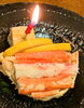 「🕯️カニ盛のケーキ🕯️」