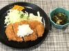 「本日のAランチは　和風おろしとんかつ」