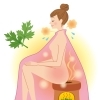 季節の変わり目のだるさに よもぎ蒸しで緊張をゆるめるひととき