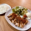 おすすめ！チキンステーキハニーマスタード＆トマトソース♪