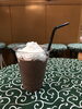 生クリームたっぷりアイスココア「ホットココア&アイスココアが人気」