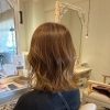 明るめベージュ　伊丹　美容室