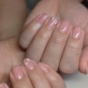 桜の花びらが舞う♡ピンクの春ネイル