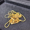 18金製品10点前後「18金アクセサリーをまとめてお持ち込みいただきました」