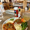 会津美里町「タイヨーCAFE」で、ナポリタン＆キーマカレーのハーフ＆ハーフランチ