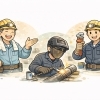現場で働く職人さんってどんな人？役割と人柄のお話