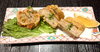 揚げたてサクサク、レンコンのはさみ揚げ「本日3月12日(木)17時オープン／ご予約なしでご来店OKです／お好み焼き・鉄板焼きしぐれ／磯子区岡村」
