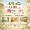 「木曽の森」Instagramスタート！【木曽の森林・林業・木工の魅力やイベント情報を発信】