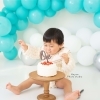 「1歳のたんじょうびを、全部残したい スマッシュケーキ＆ミルクバス＋家族写真まで！宮崎市のバースデーフォトはHajime Photo Studioへ