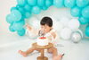 スマッシュケーキ「「1歳のたんじょうびを、全部残したい スマッシュケーキ＆ミルクバス＋家族写真まで！宮崎市のバースデーフォトはHajime Photo Studioへ」