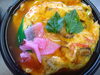 餡も美味しい特製天津飯！「手作り弁当出来ました！」