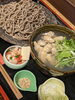 春限定　塩あさりつけ蕎麦「春限定「塩あさりつけ蕎麦」登場｜あおさ香る磯風味の一杯【石岡・御食事処 曲屋】」