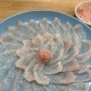 本カワハギ刺（肝付き）をご用意しました