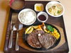 「ラウンドステーキ定食🤤✨」