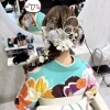 苫小牧ヘアサロンシエル　卒業式ヘアセット。