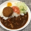 本日のAランチは　ハヤシライス　メンチカツon