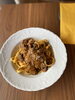 特製ボロネーゼパスタ「ほっぺのごろごろお肉のボロネーゼ」
