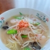 3/20 Today’s Special 桜えびの塩もやしあんかけラーメン　【本日のみの日替わり】
