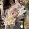 前撮り用のドライフラワーブーケ