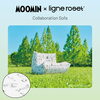 ロゼトーゴ　期間限定　ムーミン生地「ムーミン × リーン・ロゼ コラボレーションソファ「MOOMIN Riviera」」