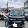 大人気スペーシアカスタムの納車式🚗✨　おめでとうございます❗️ スズキ自販愛媛　アリーナ川之江