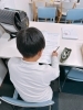 静かで集中できる学習環境です「春期講習で英語・数学の基礎固め！一人ひとりに合わせた個別学習の様子」