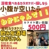 深夜もカラオケ歌い放題500円！小腹が空いたらわかにゃんへ