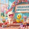 ４月生まれの方へ！お誕生月特典でいきいきスタンプをプレゼント★