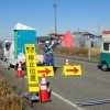 雪国ではお馴染みの防雪柵【交通誘導・イベント警備・ドローン空撮は、サンプラス下越へ！】