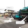 住宅街の工事で安全誘導【交通誘導・イベント警備・ドローン空撮は、サンプラス下越へ！】