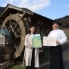 毛原の棚田で社員研修