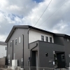 外壁塗装工事　ビフォーアフターとお子様ペイント体験