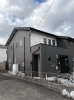 外壁塗装　施工前「外壁塗装工事　ビフォーアフターとお子様ペイント体験」
