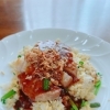3/26 Today’s Special トンテキガーリック炒飯　【本日のみの日替わり】